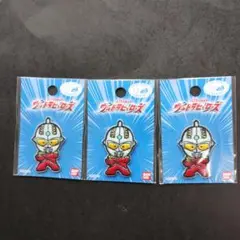 ウルトラヒーローズ　ウルトラセブンワッペン　アップリケ　計3枚セット 新品未開封
