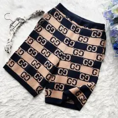 極美品　GUCCI グッチ　2023 スエット　パンツ　ダブルG GGのサムネイル