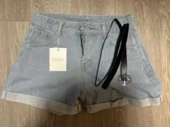 Miniministore ベルト付きデニムショートパンツ春夏