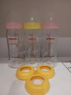 母乳実感 ガラス Pigeon 哺乳瓶 240ml 3本セット