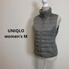 UNIQLO ウルトラライトダウンベスト レディース グレー インナーベスト