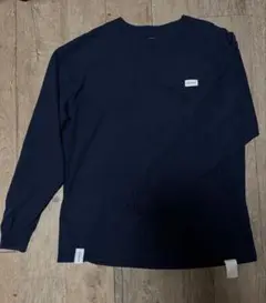 DESCENDANT ネイビー 長袖カットソー サイズ2 DESCENDANT ディセンダント 23AW STRAIN BERTH LS 232ATDS-CSM09