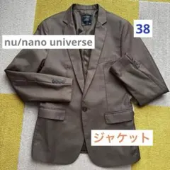 ね*こ様 nu/nano universe テーラードジャケット メンズ ブラウ