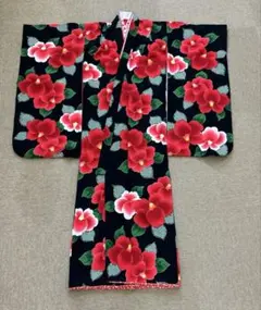 子供着物　七五三　7歳　花わらべ　椿