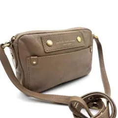 MARC BY MARC JACOBS ベージュ レザーシボ革 ショルダーバッグのサムネイル