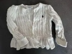 ★美品★ Ralph Lauren ペプラムカーディガン