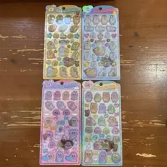 おぱんちゅうさぎ　んぽちゃむ　うるちゅるポップシール　４枚セット