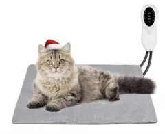 ペット用ホットカーペット a ペットヒーター 10段階温度調整3段階タイマー付き