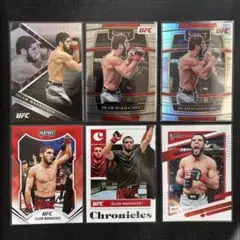 UFC ISLAM MAKHACHEV イスラム・マカチェフ　カード6枚セット