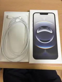 iPhone 16e 純正空箱・USB-C充電ケーブル（編み込み式）セット