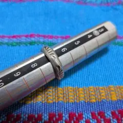 インディアンジュエリー シルバー925リング 6号