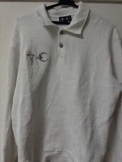 Thug clubサグクラブ PKワッフルニット　size1 S 白