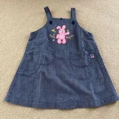 ⭐︎値引中⭐︎miki house ミキハウス　チェック柄ワンピース 90