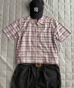 00s cityboy archive 短丈チェックシャツ　ボックスカット Mのサムネイル