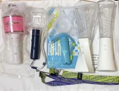 【6点セット】嵐ペンライト⭐︎チャーム付きショルダーベルト