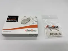 lefreQue (リーフレック)ソリッドシルバー 33ミリ 専用ゴム付き lefreQue 正規代理店 Silver Plated 33mm 【ゴムバンド別売