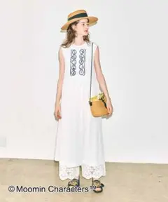 新品未開封♡リトルミイ　ムーミン　シロップ Mノースリーブ ロングワンピース
