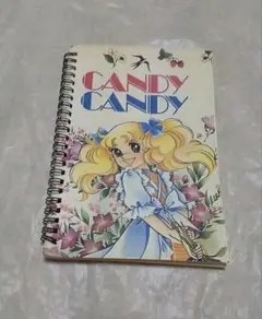 約14㌢✕21㌢　キャンディキャンディ ノート