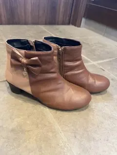 キッズリボン付き♡ブーツ♡22センチ♡おしゃれ♡おでかけ女の子靴