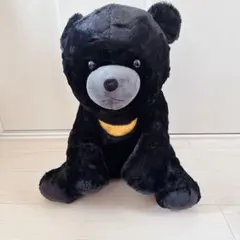 ツキノワグマぬいぐるみ クマ 黒色　BIGサイズ約50cm