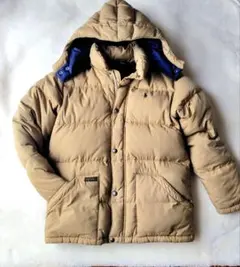 Ralph Lauren ダウンジャケット　フード付き 160 S〜М　ベージュ