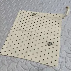 新品 ボントン バッグ 巾着 ブラック