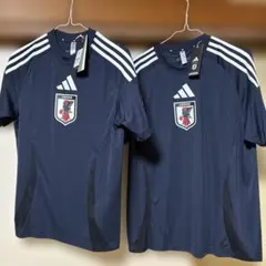 adidas サッカー日本代表 ユニフォーム　2枚セット