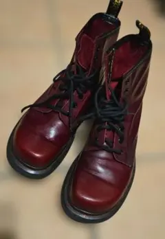 希少 Dr. Martens 101 6 Eye Boots バーガンディ - メルカリ
