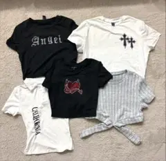 SHEIN レディース 半袖 トップス XS/Sサイズ 5点セットのサムネイル