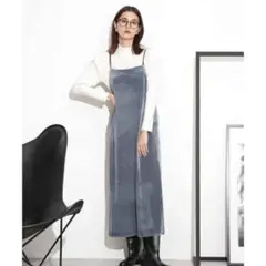 ベロアキャミソールワンピース／ナノユニバース（NANO universe）