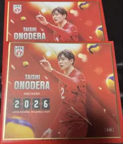 バレーボール男子日本代表 小野寺太志選手 mini色紙2026 - メルカリ