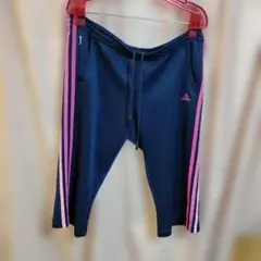 adidas アディダス 七分丈 パンツ ジャージ ハーフパンツ