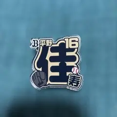 オリックス・バファローズ 平野佳寿 アクリルバッジ