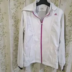 adidas 2wayレディースジャケット M ホワイト