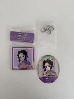 【鬼滅の刃】明治村　胡蝶しのぶ　アクリルキーホルダー　ステッカー