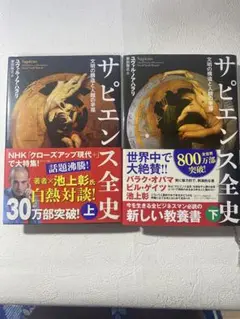 サピエンス全史 ユヴァル・ノア・ハラリ著　上下巻