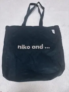 niko and ... コーデュロイ トートバッグのサムネイル