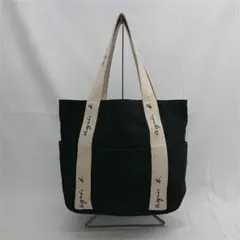 ◎agnès b. SAS22-01 キャンバストートバッグ ブラック系