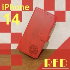 レザー　手帳型　ケース　iPhone14　犬　プレゼント　新品　未使用　柴犬