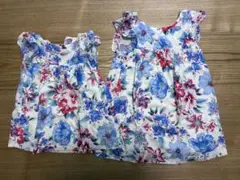 baby GAP 花柄ワンピース 姉妹お揃い