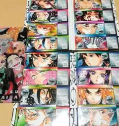 最強ジャンプ 鬼滅の刃 チケット風ステッカー 16種セット 付録