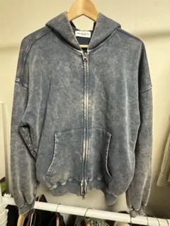 MR HEARTS フリークスストアコラボウォッシュ加工ジップアップパーカー