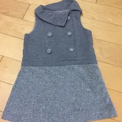 美品 コムサ ワンピース 90