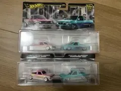 Hot Wheels サニトラ&ニッサンハードボディd21 全4台のサムネイル