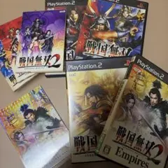 戦国無双セット ソフト4本 ポストカード メモ帳