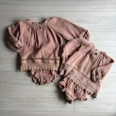 Rylee + Cru トップス きょうだいセット 2-3Y 6-12m
