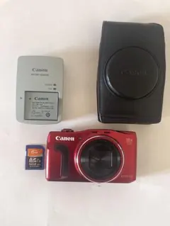 Canon Power shot sx710 HS 赤 - メルカリ