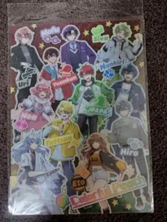 カラフルピーチ　下敷き