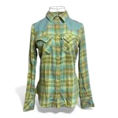 Levi's ウエスタン シャツ 長袖 チェック Y2K 森ガール Y2K