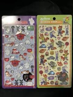 ア*ヌ様 ブ*ル様 正規品　ボンボンドロップシール ズートピア ベイマックス